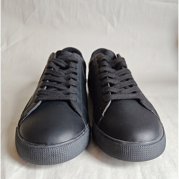 Rare Nike Blazer Low Top Black Leather Skate SB Shoe Men's Size 9 2017 SAMPLE - Picture 4 of 10